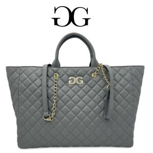 NWT - Gilda Paris Large Quilted Tote